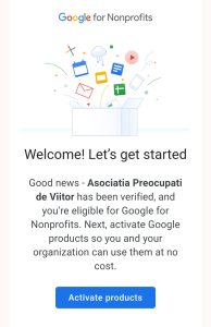 Read more about the article Certificare Google Workspace for Nonprofits